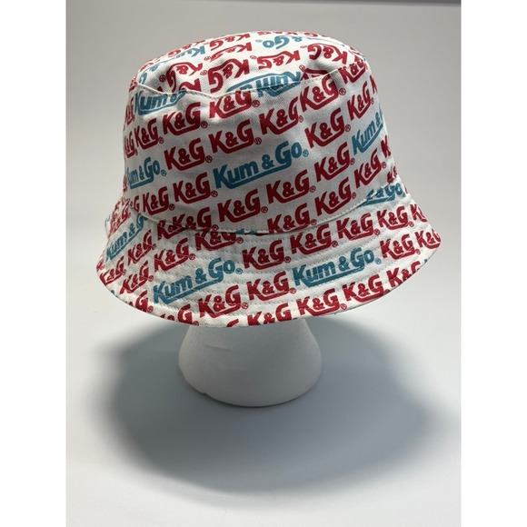 Kum & Go Reversible Bucket Hat One Size Adult | Y2K Streetwear Gas Station - Picture 8 of 12